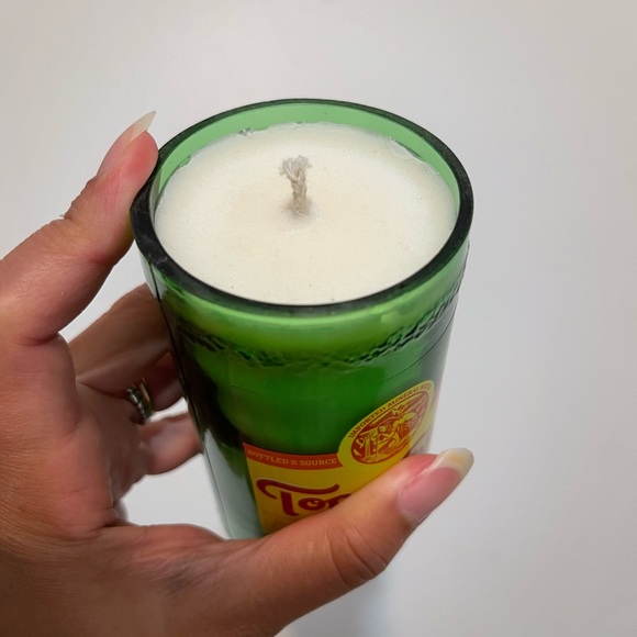 [Topo Chico] DIY Green Unscented Candle - Picture 8 of 8
